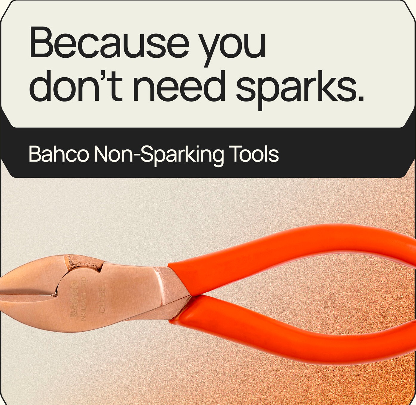 Because You Don’t Need Sparks