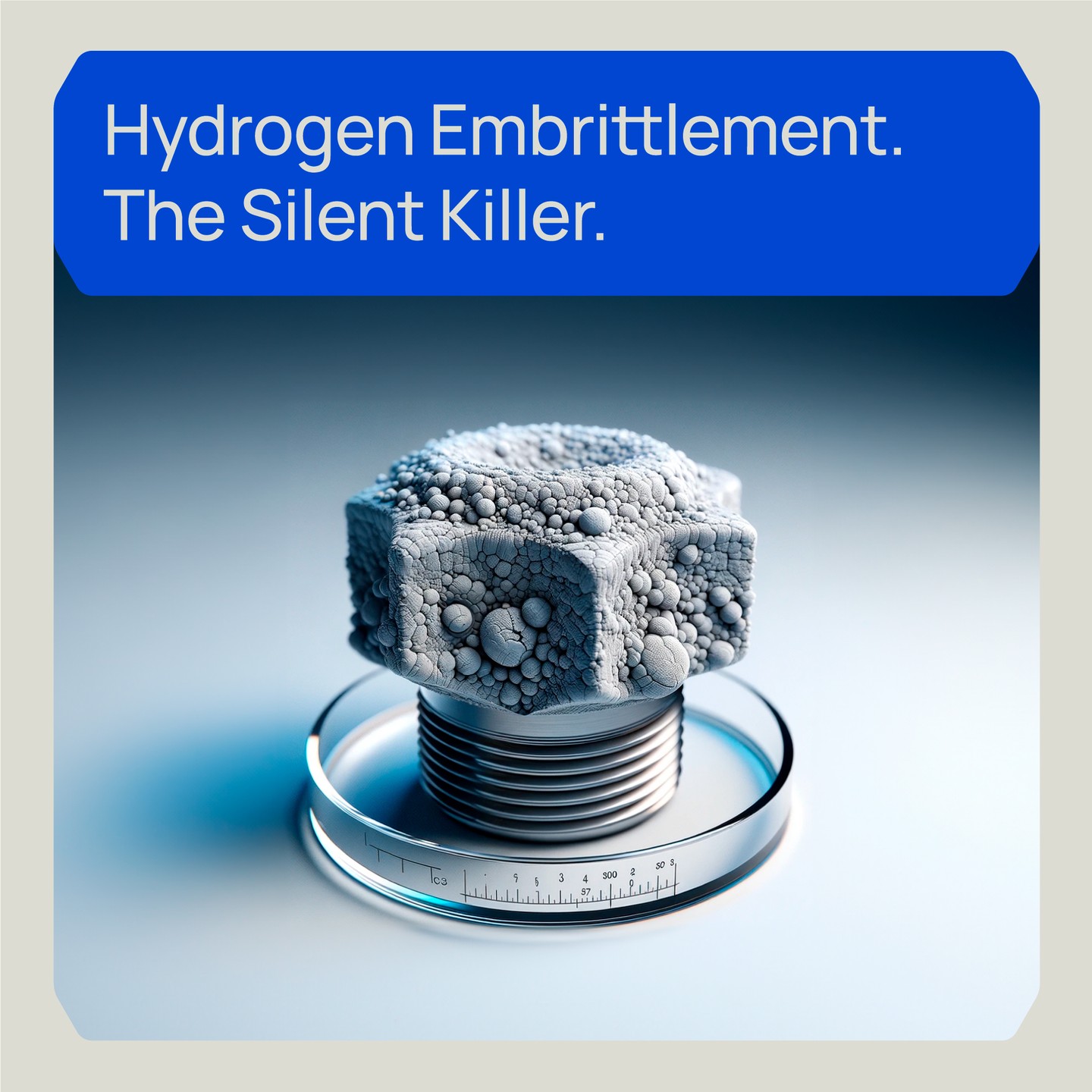 Hydrogen Embrittlement. The Silent Killer.